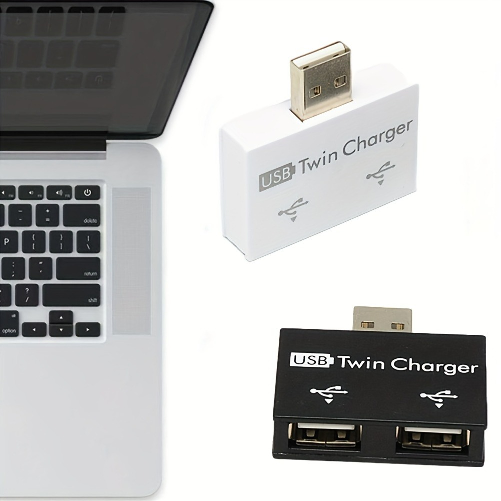 Laptop Accessories Hub - Rozdzielacz USB2.0 1 męski na 2