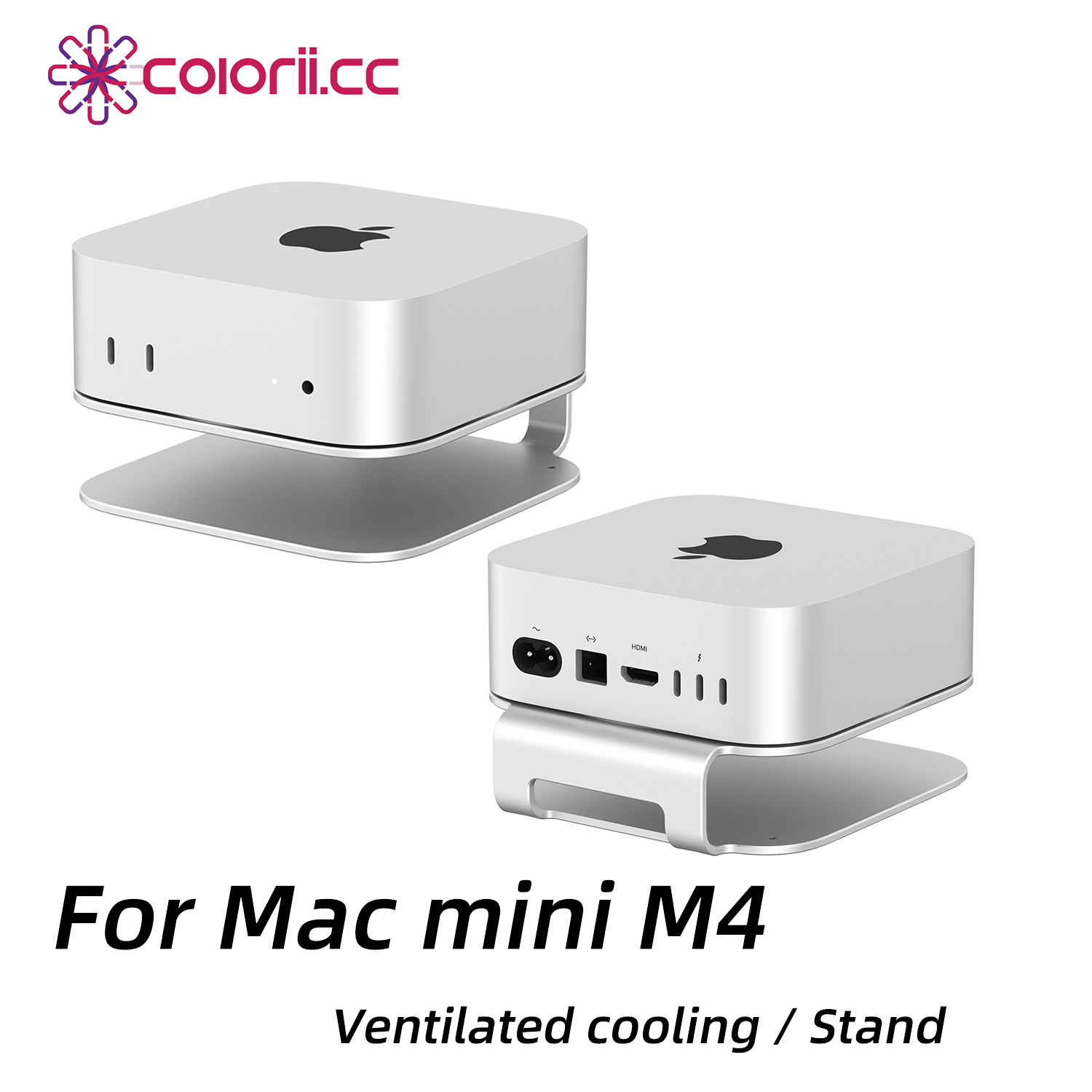Mac Laptop Accessories - Stojak biurkowy Colorii do Mac Mini