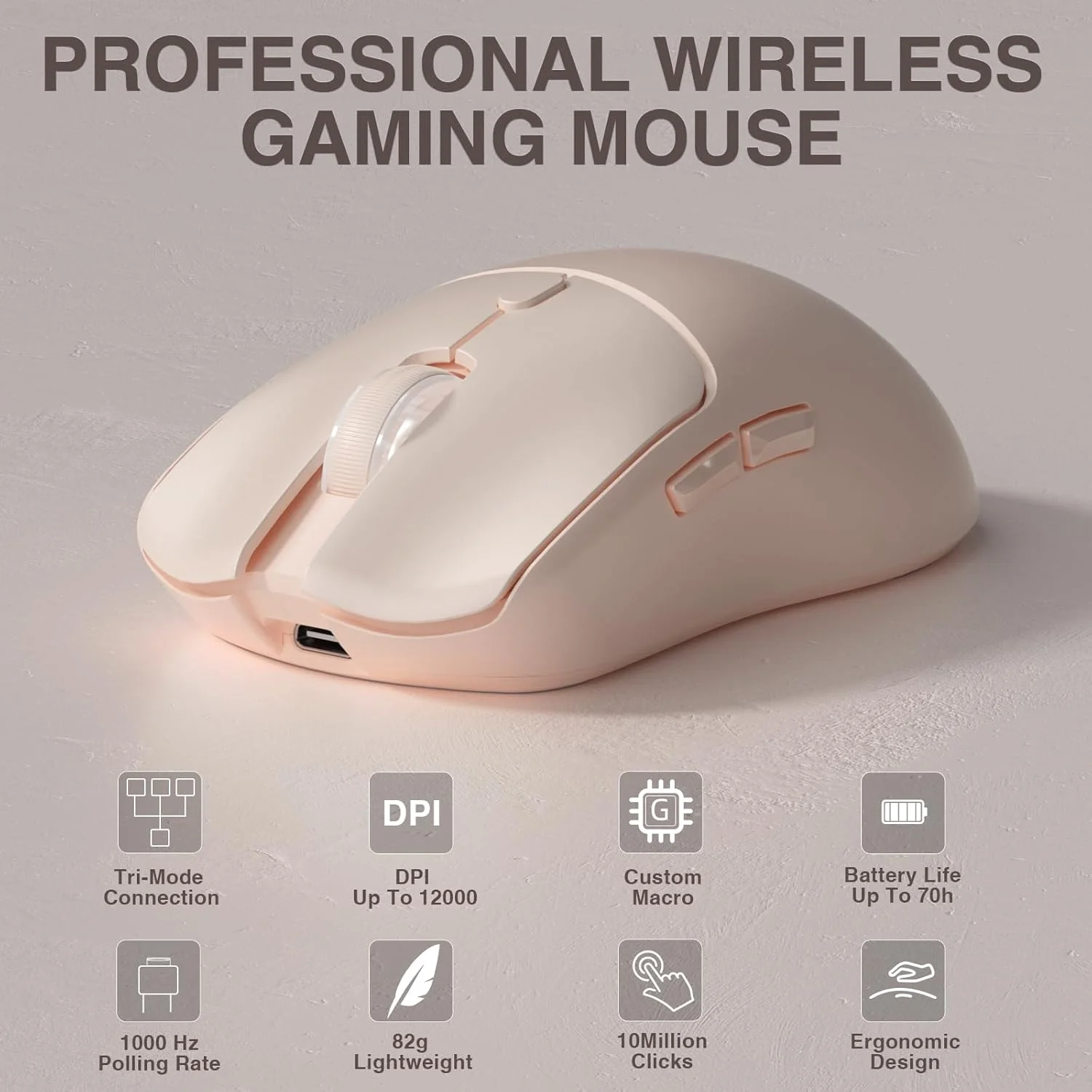 Laptop Accessories Gaming - AULA SC580X Bezprzewodowa mysz gamingowa z