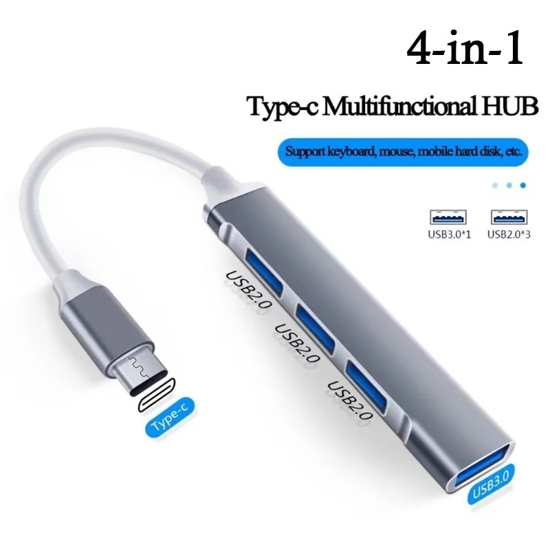 Laptop Accessories Hub - 4-portowy rozdzielacz USB 3.0 Hub Typu