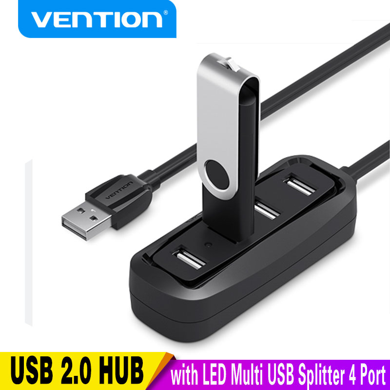 Apple Accessories Laptop - Vention USB 2.0 HUB 4-portowy z