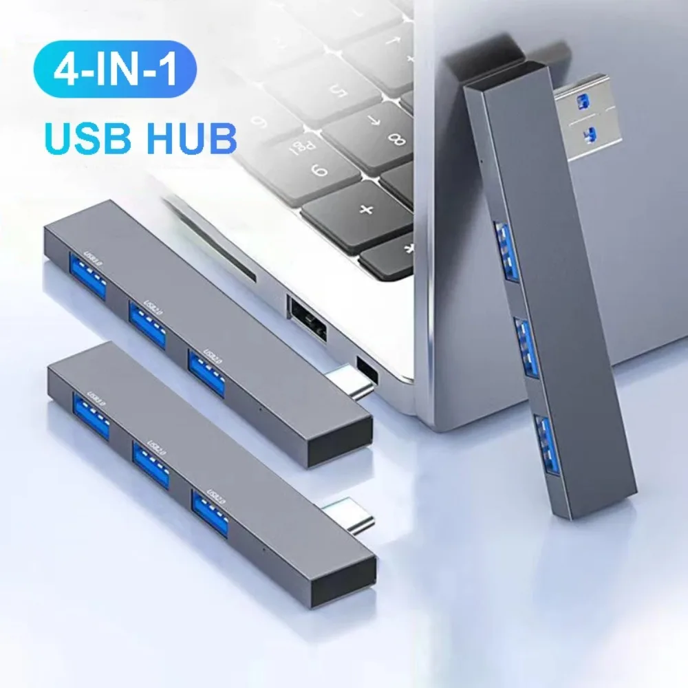 Laptop Accessories Hub - Adapter USB Multi Splitter OTG HUB