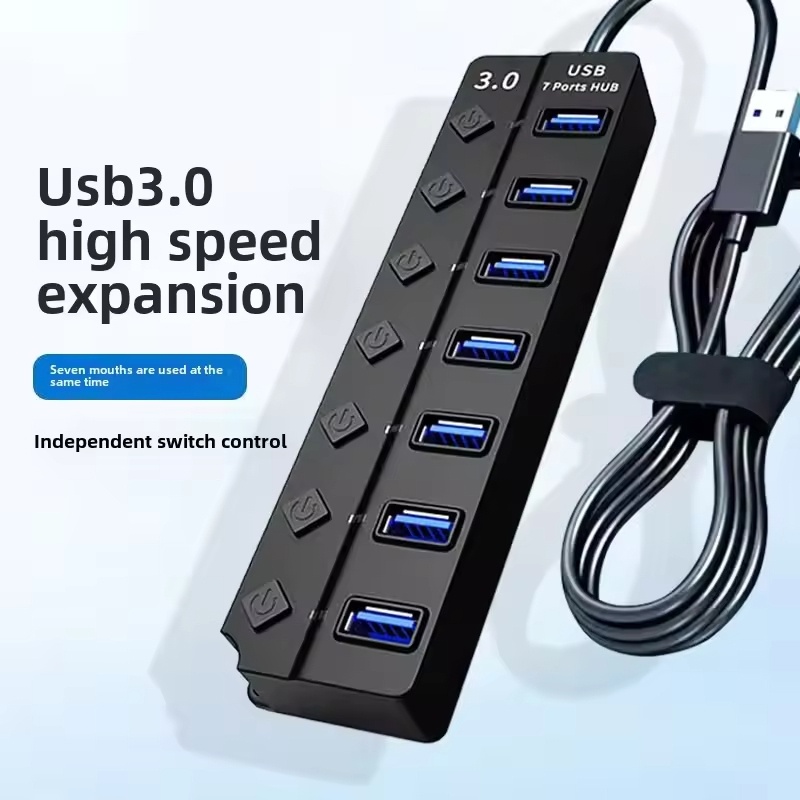 Laptop Accessories Hub - Adapter zasilania USB 3.0, rozdzielacz USB