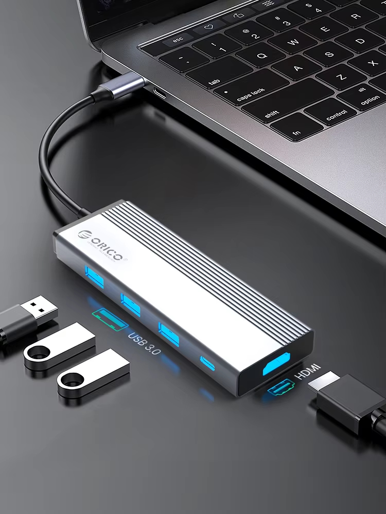ORICO 5 w 1 Hub USB C Adapter  – Laptop Accessories Hub recenzja i cena