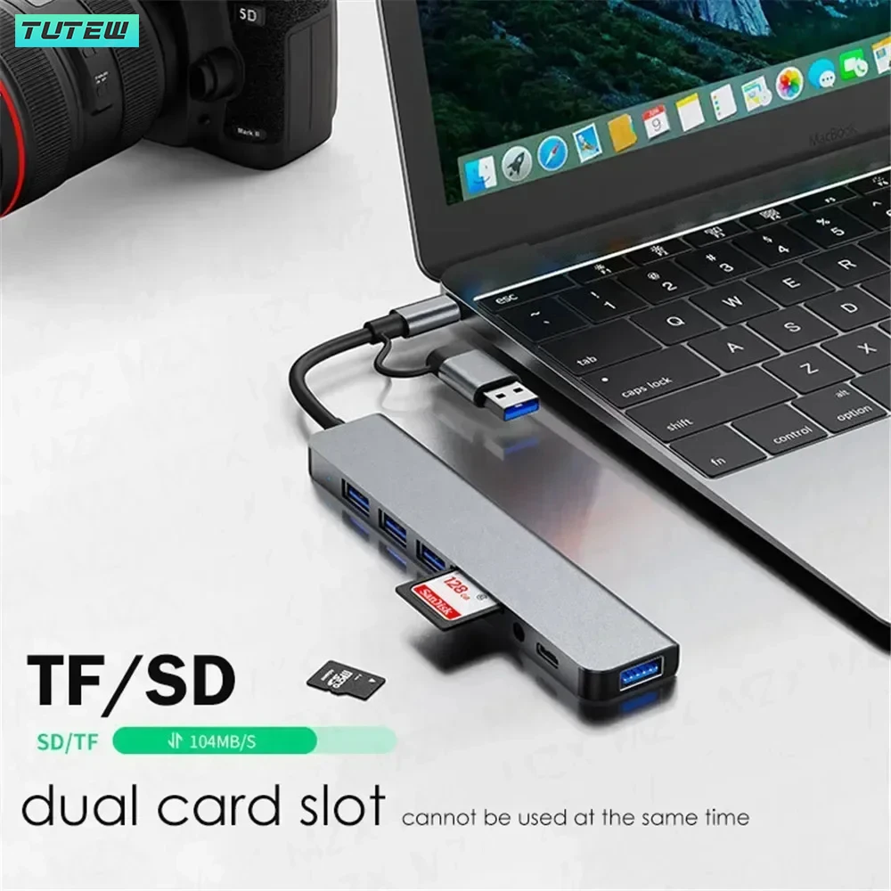 Hub USB-C 8 w 1 Rozdzielacz US – Laptop Accessories Hub recenzja i cena