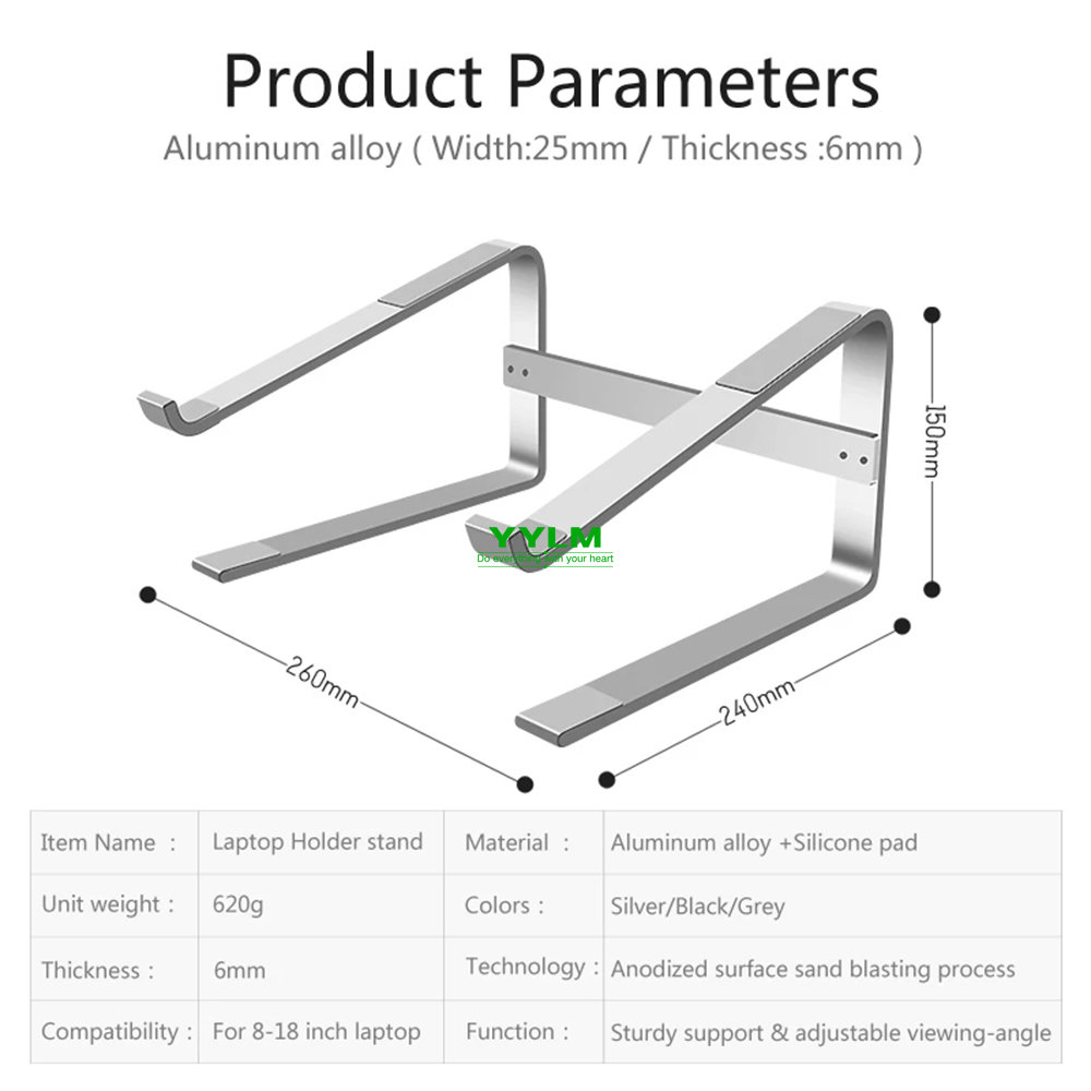 Aluminiowy stojak na laptopa U – Laptop Accessories Distributor recenzja i cena