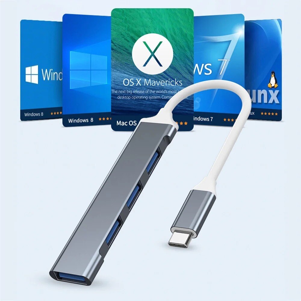 4-portowy rozdzielacz USB 3.0  – Laptop Accessories Hub recenzja i cena