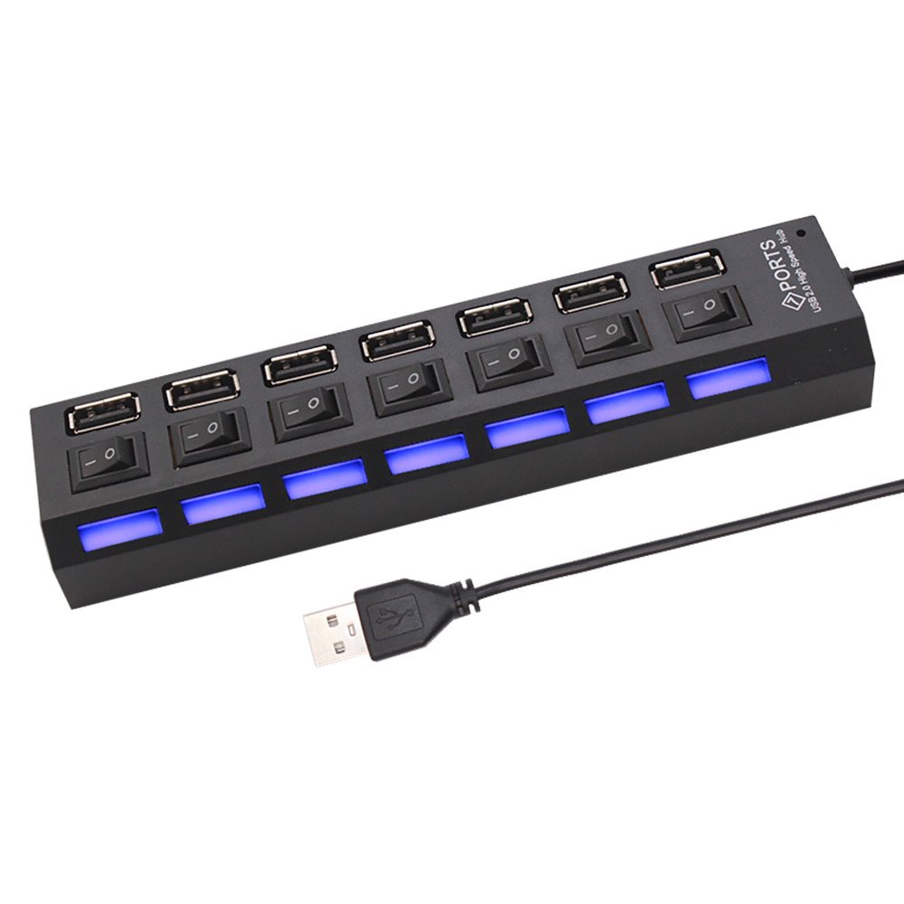 Rozdzielacz USB 2.0 z 7 portam – Laptop Accessories Hub recenzja i cena