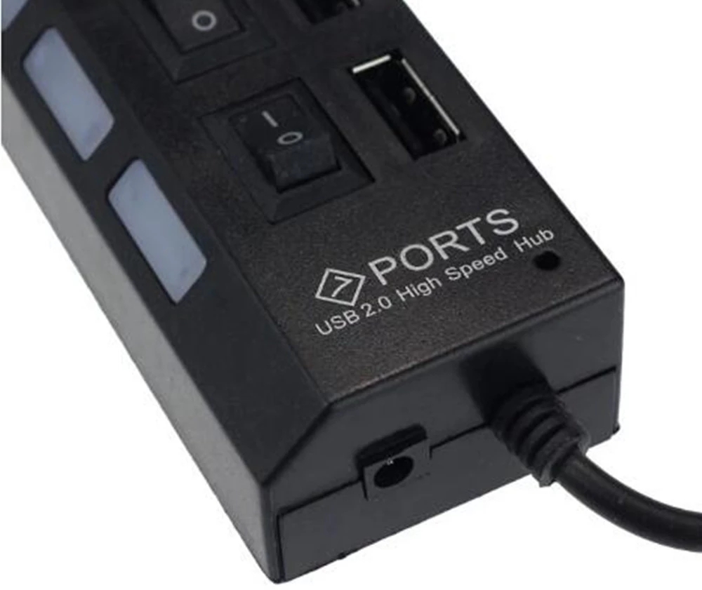 Rozdzielacz USB 2.0 z 7 portam – Laptop Accessories Hub recenzja i cena