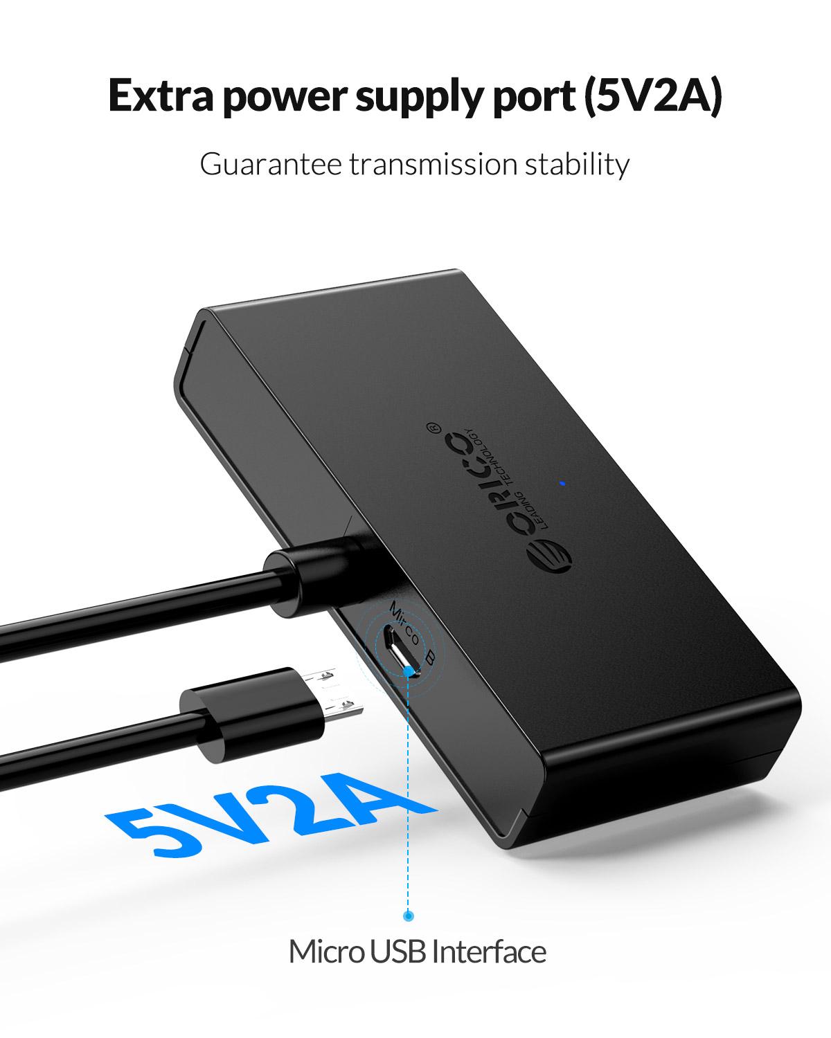 ORICO Hub USB 4 Porty Rozdziel – Mac Laptop Accessories recenzja i cena