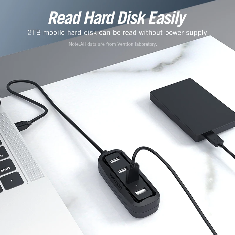 Vention USB 2.0 HUB 4-portowy  – Apple Accessories Laptop recenzja i cena