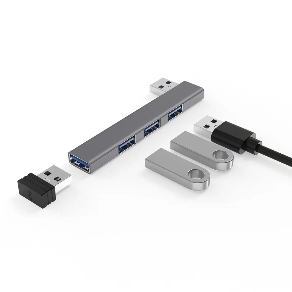 Adapter USB Multi Splitter OTG – Laptop Accessories Hub recenzja i cena