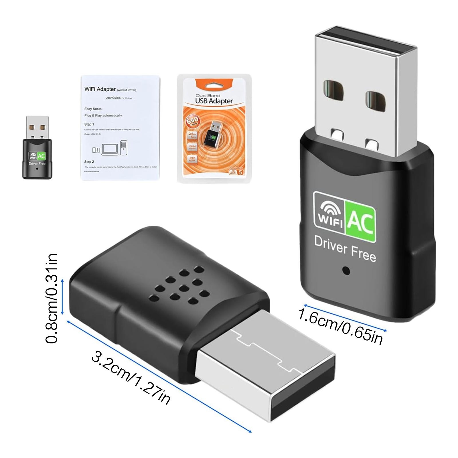 Adapter WiFi USB AC600, dwuzak – Laptop Accessories Distributor recenzja i cena