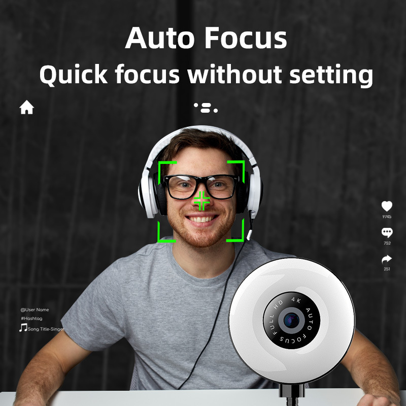 Kamera 4K PC Lekka kamera komp – Laptop Accessories Youtube recenzja i cena
